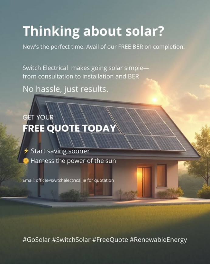 Solar home installation